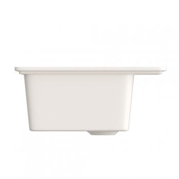 Мойка ML-GMS10 СТАНДАРТ прямоугольная, белый (331), 460*505*190мм