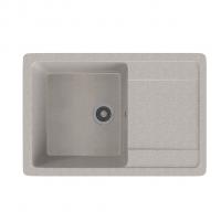 Мойка ML-GMS15 СТАНДАРТ с крылом, светло-серый (310), 640*505*185мм