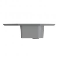 Мойка ML-GMS17 СТАНДАРТ угловая с крылом, темно-серый (309), 780*485*190мм