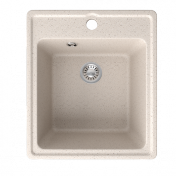 Мойка ML-GMS18 СТАНДАРТ прямоугольная, бежевый (328), 410*470*190мм