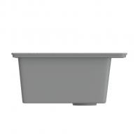 Мойка ML-GMS18 СТАНДАРТ прямоугольная, темно-серый (309), 410*470*190мм