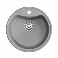 Мойкa ML-GM09 КОМФОРТ круглая, графит (342), 510 мм (глуб. чаши 190)