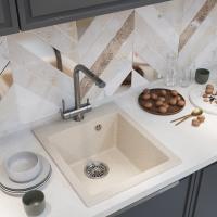 Мойка ML-GM14 КОМФОРТ бежевая (328), 420*500*190мм