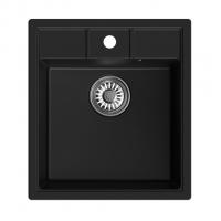 Мойка ML-GM28 КОМФОРТ ультра-черная (344), 450*500*190мм