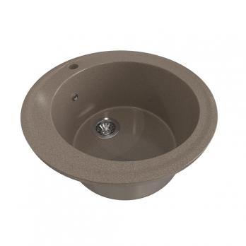 Мойкa ML-GMS01 СТАНДАРТ круглая, терракот (307), 470мм (глуб. чаши 180)