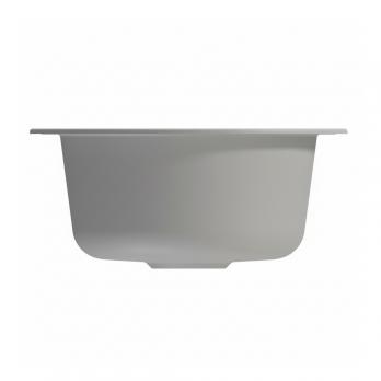 Мойкa ML-GM13 КОМФОРТ круглая, графит (342), 495мм (глуб. чаши 200)