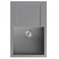 Мойка ML-GM31 КОМФОРТ с крылом, темно-серая (309), 770*500*190мм