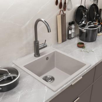 Мойка ML-GM28 КОМФОРТ белая (331), 450*500*190мм