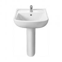 Умывальник-тюльпан "Лонги-50" (пост.Анимо) (с хром. переливом) (Santek)