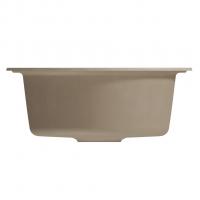 Мойкa ML-GM11 КОМФОРТ круглая, бежевая (328), 500мм (глуб. чаши 180)