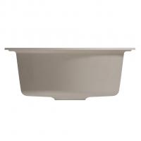 Мойкa ML-GM11 КОМФОРТ круглая, белый (331), 500мм (глуб. чаши 180)