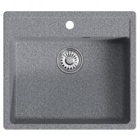Мойка ML-GM15 КОМФОРТ темно-серая (309), 560*500*180мм
