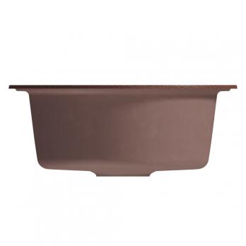 Мойкa ML-GM11 КОМФОРТ круглая, терракотовая (307), 500мм (глуб. чаши 180)