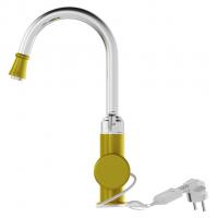 Проточный водонагреватель WH-003 GOLD  (3,3 кВт, УЗО, кухня, индикатор темп) MIXLINE