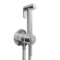 Смеситель с гигиенической лейкой 25k MIXLINE ML31-081 "Ray" встраиваемый