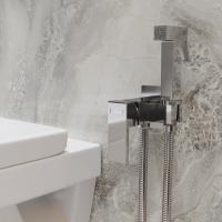 Смеситель с гигиенической лейкой 25k MIXLINE ML31-082 "Ray" встраиваемый