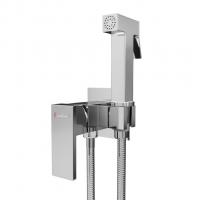 Смеситель с гигиенической лейкой 25k MIXLINE ML31-082 "Ray" встраиваемый