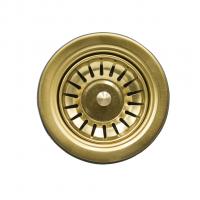 Сифон 3 1/2*40 с прямоуг. переливом, с гофрой 40*40 MIXLINE PRO для моек из нерж.ст. (ЗОЛОТО)