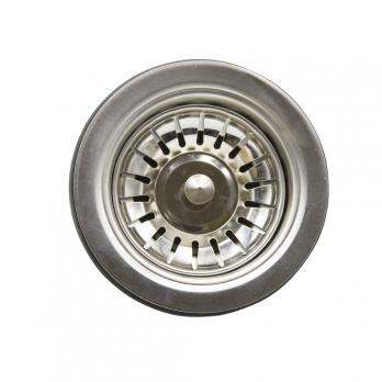 Сифон 3 1/2*40 с прямоуг. переливом, с гофрой 40*40 MIXLINE PRO для моек из нерж.ст. (САТИН)