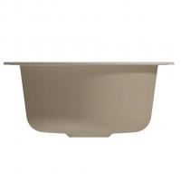Мойкa ML-GM13 КОМФОРТ круглая, бежевая (328), 495мм (глуб. чаши 200)