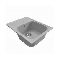 Мойка ML-GM18 КОМФОРТ с крылом, графит (342), 640*490*190мм