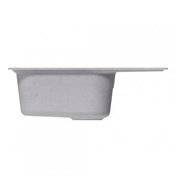 Мойка ML-GM18 КОМФОРТ с крылом, графит (342), 640*490*190мм