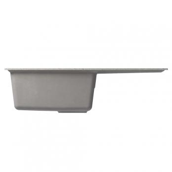 Мойка ML-GM31 КОМФОРТ с крылом, серая (310), 770*500*190мм