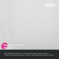 Штора для ванной полиэтилен IDDIS P02PE18i11 Promo  180*200 белая c кольцами