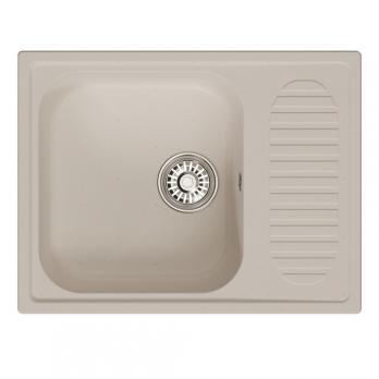 Мойка ML-GM18 КОМФОРТ с крылом, белая (331), 640*490*190мм