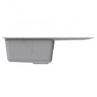 Мойка ML-GM19 КОМФОРТ с крылом, графит (342), 750*500*200мм