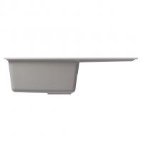 Мойка ML-GM31 КОМФОРТ с крылом, белая (331), 770*500*190мм