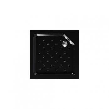 Поддон квадрат  0,9*0,9*0,06 "Universal N"акрил d 90 (каркас+экран) выс.16 см BLACK