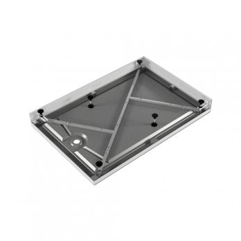 Поддон прямоугольный  1,2*0,8*0,02 "Universal PRO N"акрил d 90 (каркас+экран) выс.13 см