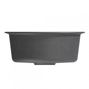 Мойкa ML-GM09 КОМФОРТ круглая, антрацит (343), 510 мм (глуб. чаши 190)