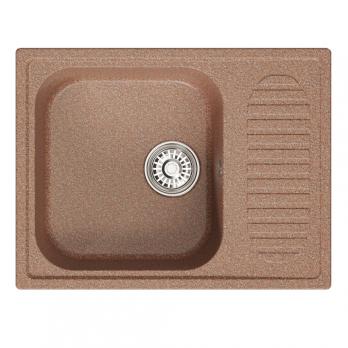 Мойка ML-GM18 КОМФОРТ с крылом, терракотовая (307), 640*490*190мм