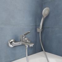 Смеситель для  ванны  35к Milardo ENJSB00M02 "Enjoy" с душ. аксессуарами  ХРОМ