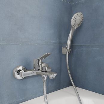 Смеситель для  ванны  35к Milardo ENJSB00M02 "Enjoy" с душ. аксессуарами  ХРОМ