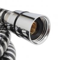 Шланг душевой 120см IDDIS A50611 1.2 "Optima Home" ПВХ армиров.,оплетка нерж. сталь, ХРОМ, коробка