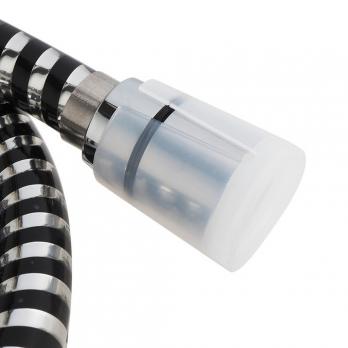 Шланг душевой 120см IDDIS A50611 1.2 "Optima Home" ПВХ армиров.,оплетка нерж. сталь, ХРОМ, коробка