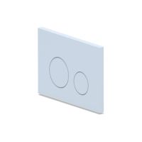 Кнопка инсталляции WP1300 АНИ ПЛАСТ круг БЕЛАЯ