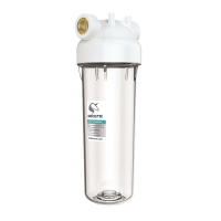 Фильтр магистральный 1'' для хол. воды прозр. 10" UNICORN (KSBP_1)