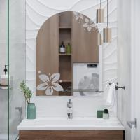 Зеркало MIXLINE "Анис" 535*680 (ШВ) с полкой (К)