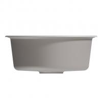 Мойкa ML-GM09 КОМФОРТ круглая, серая (310), 510 мм (глуб. чаши 190)