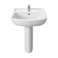 Умывальник-тюльпан "Лонги-60" (пост.Анимо) (с хром. переливом) (Santek)