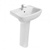 Умывальник-тюльпан "Лонги-60" (пост.Анимо) (с хром. переливом) (Santek)