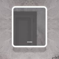 Зеркало MIXLINE "Стив-3" 600*700 (ШВ) сенсорный выключатель, часы + подогрев