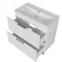 Тумба д/ванной "Гранд-80" под раковину Fest-80 (Sanita Lux) (ПВХ)