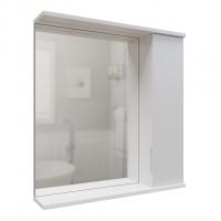 Зеркальный шкаф "Лайн-60" правый с подсветкой (ПВХ)