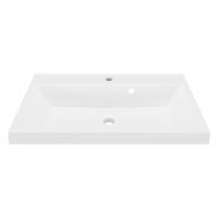 Раковина накладная "ЛАЙН-70" белая (MIXLINE)