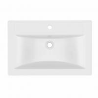 Раковина накладная "МАРГО-70" белая (MIXLINE)